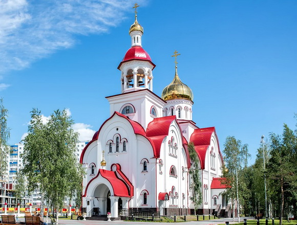 Храм Георгия Победоносца в г. Сургуте